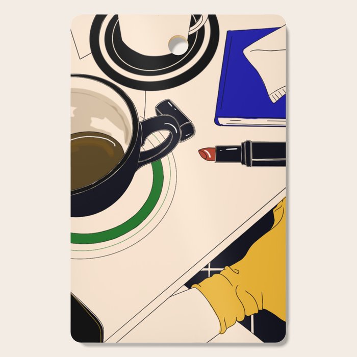 coffee break Cutting Board Gallery Image 1
