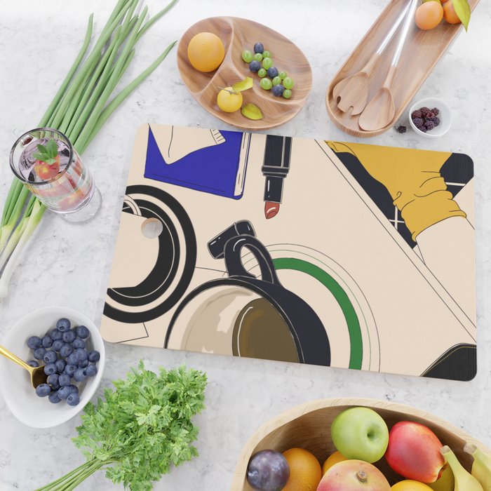 coffee break Cutting Board Gallery Image 2