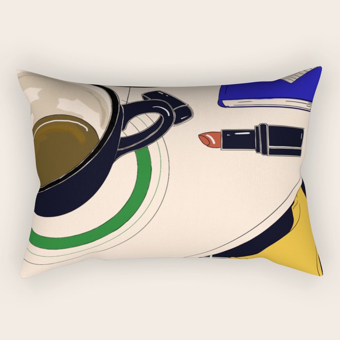 coffee break Rectangular Pillow Gallery Image 2