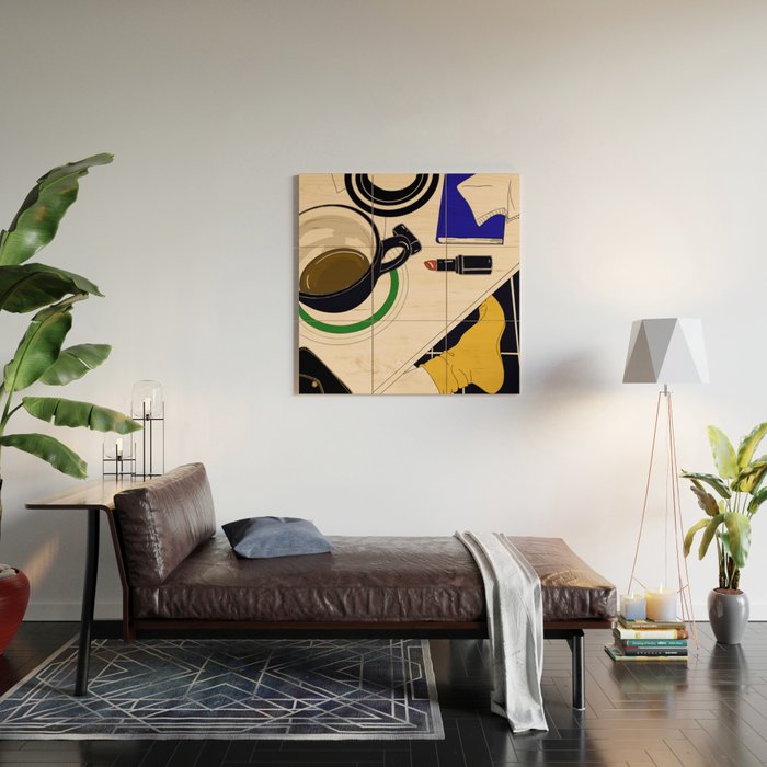 coffee break Wood Wall Art Gallery Image 2