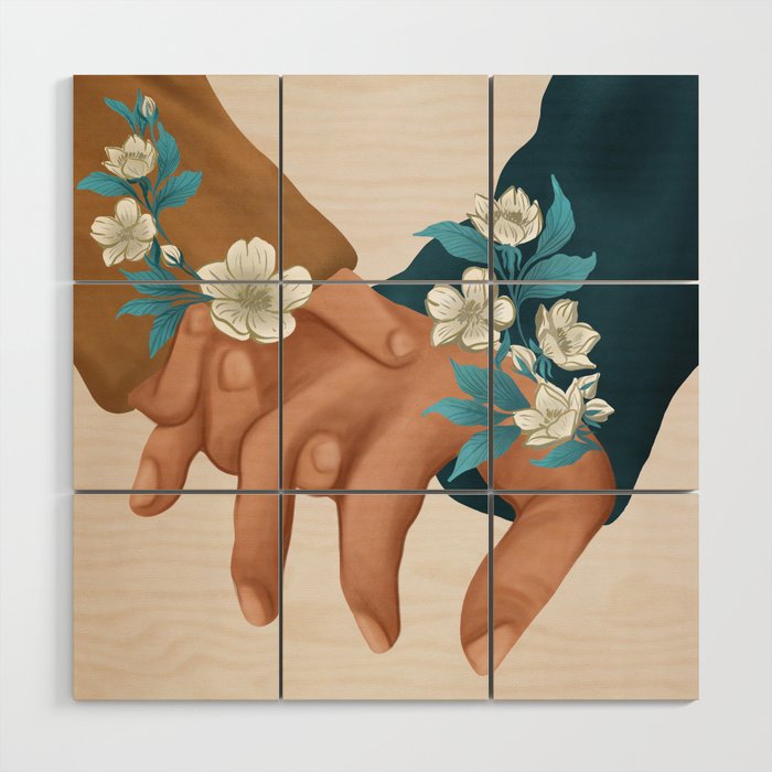 In Love I Wood Wall Art Gallery Image 1