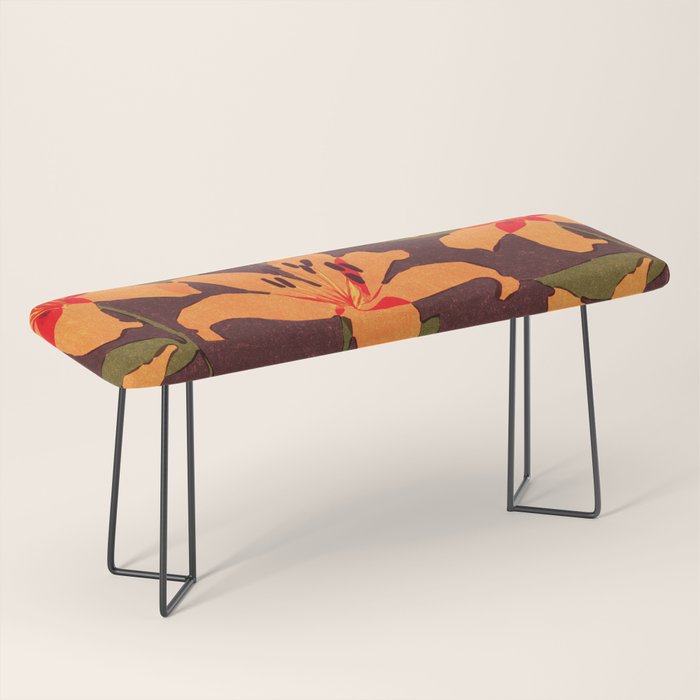 Tiger Lily (BROWN) Bench Gallery Image 1