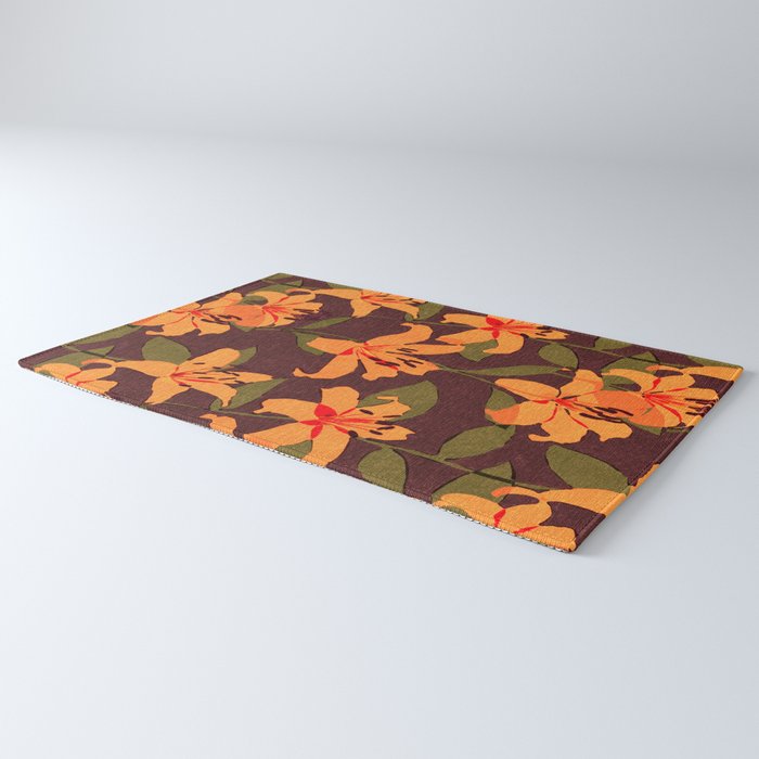 Tiger Lily (BROWN) Rug Gallery Image 3
