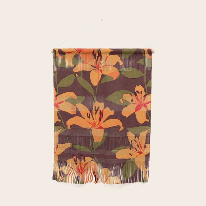 Tiger Lily (BROWN) Wall Hanging Gallery Image 1