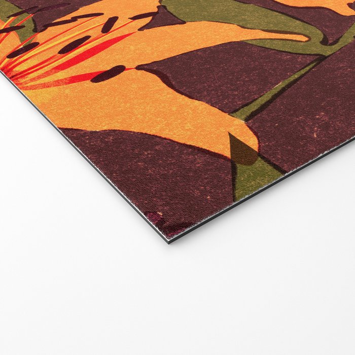 Tiger Lily (BROWN) Welcome Mat Gallery Image 2