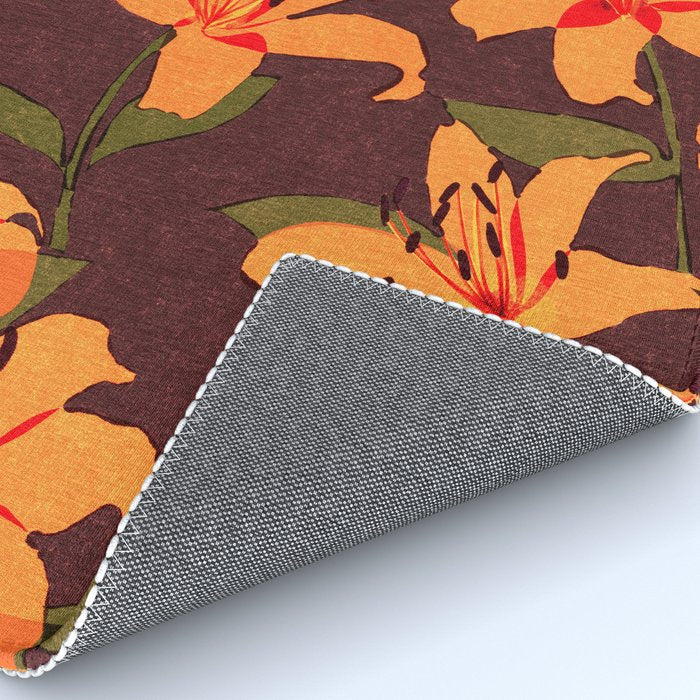 Tiger Lily (BROWN) Rug Gallery Image 4