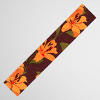Tiger Lily (BROWN) Table Runner Gallery Image 3