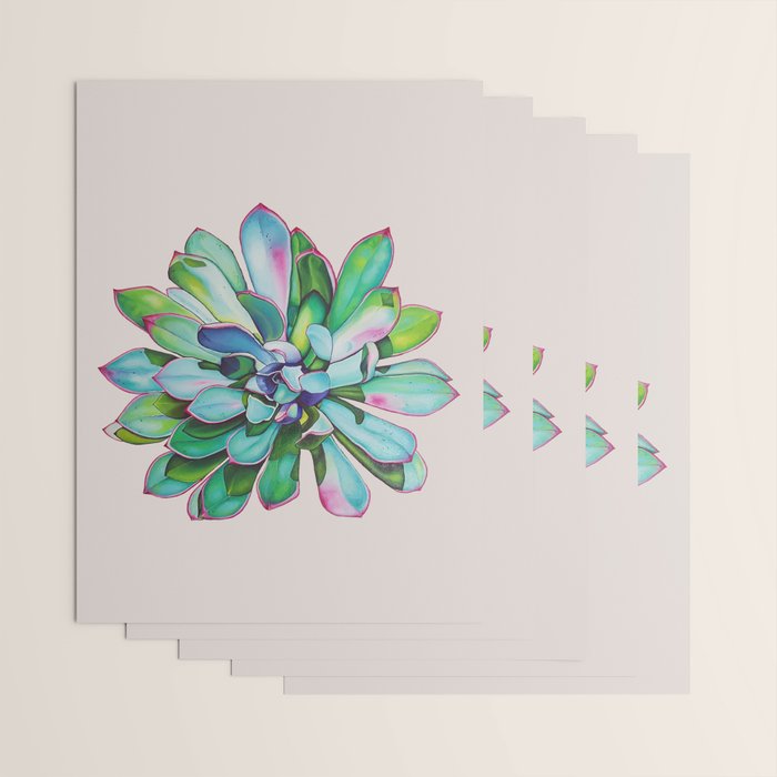 Whispers of the Desert and Cacti Dreams Wrapping Paper Gallery Image 3