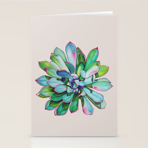 Whispers of the Desert and Cacti Dreams Stationery Card Gallery Image 2