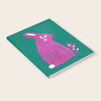 Pink Rabbit Notebook Gallery Image 2