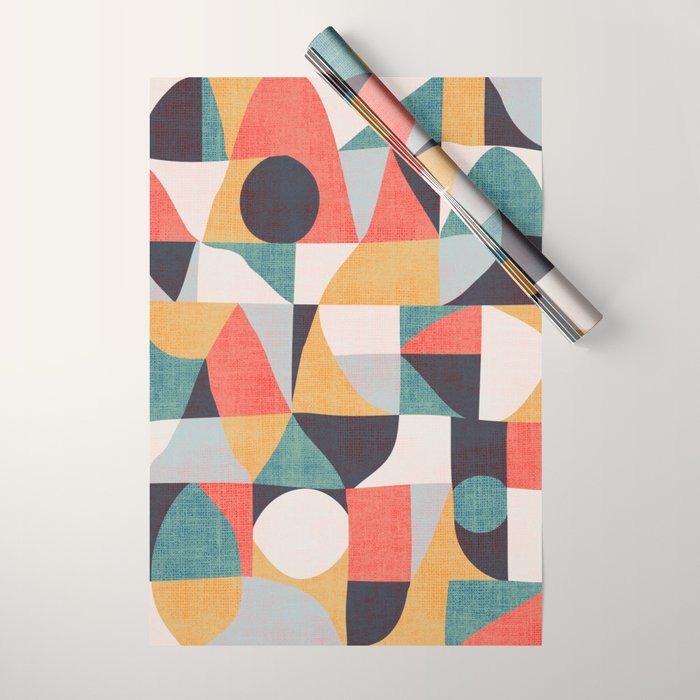 Drips and drops Wrapping Paper Gallery Image 1