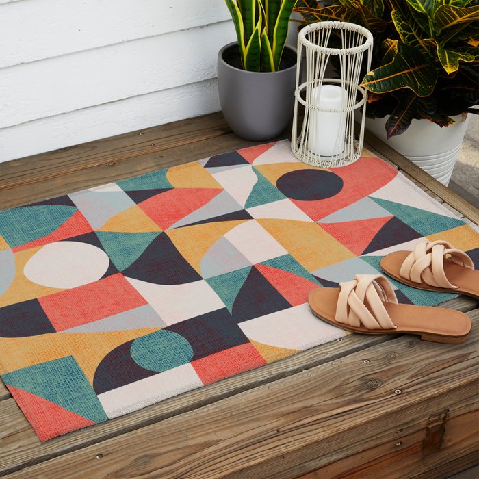 Drips and drops Outdoor Rug Gallery Image 2