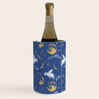Celestial Pigs lunar blue Wine Chiller Gallery Image 2