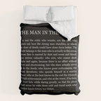 The-Man-In-The-Arena Duvet Cover Gallery Image 6