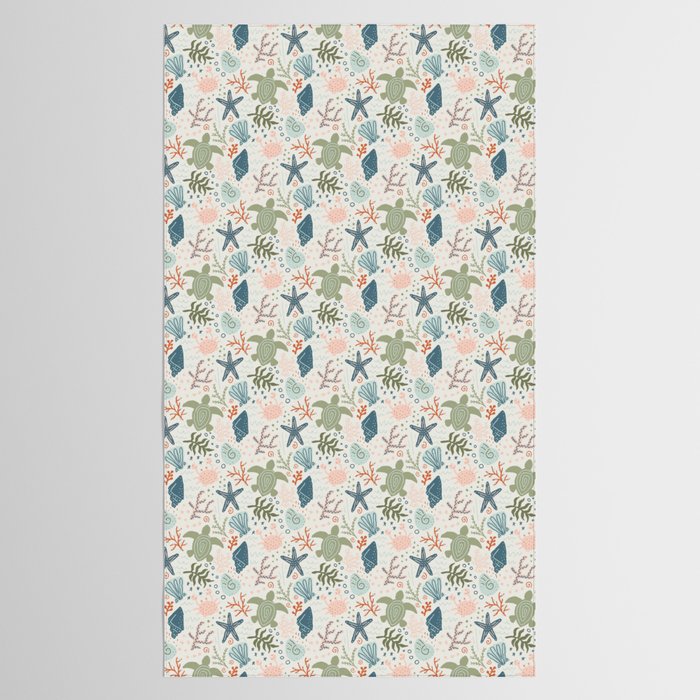 Day at the Beach Tablecloth Gallery Image 2