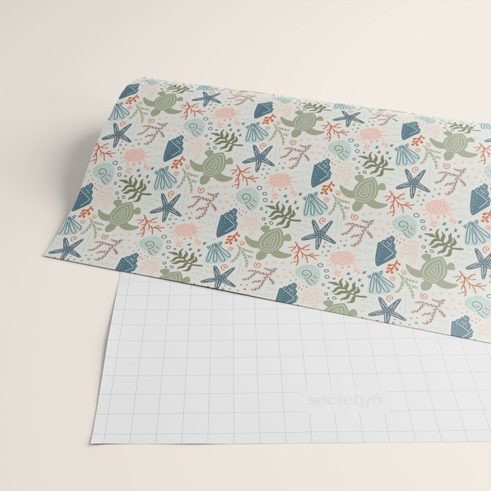 Day at the Beach Wrapping Paper Gallery Image 2