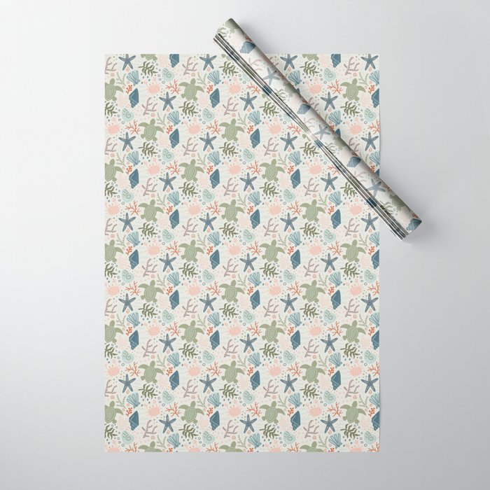 Day at the Beach Wrapping Paper Gallery Image 1
