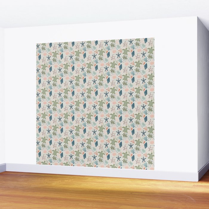 Day at the Beach Wall Mural Gallery Image 2