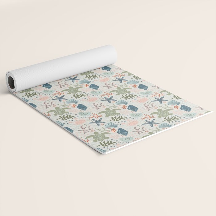 Day at the Beach Yoga Mat Gallery Image 2