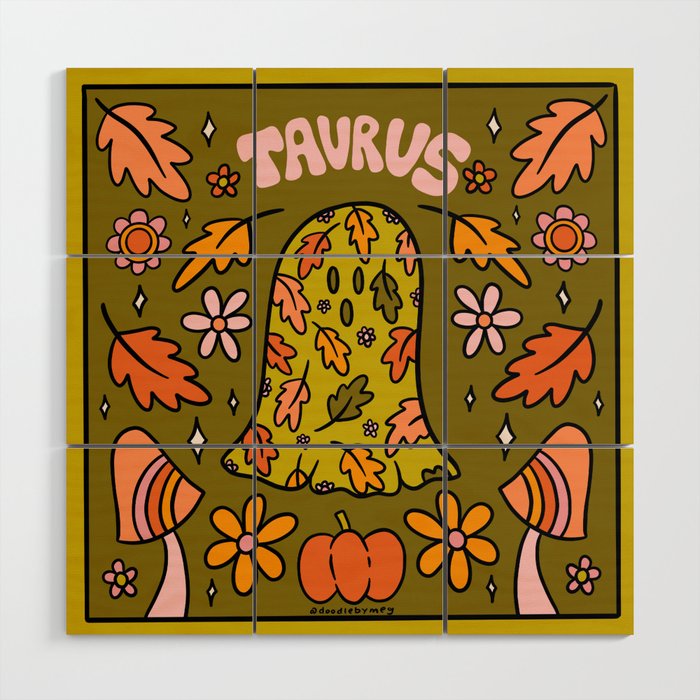 Taurus Ghost Wood Wall Art Gallery Image 1
