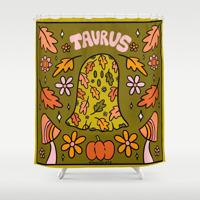 Taurus Ghost Shower Curtain Gallery Image 1