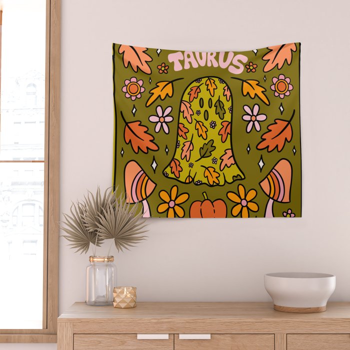 Taurus Ghost Wall Tapestry Gallery Image 2