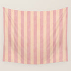 STRIPES 001 B - Macaron Wall Tapestry Gallery Image 4