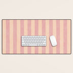 STRIPES 001 B - Macaron Desk Mat Gallery Image 1
