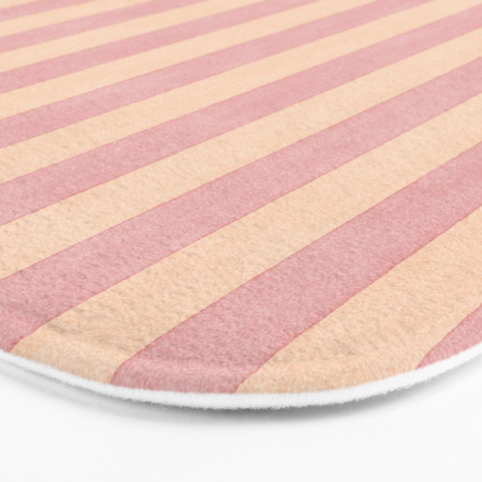 STRIPES 001 B - Macaron Bath Mat Gallery Image 3