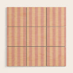 STRIPES 001 B - Macaron Wood Wall Art Gallery Image 1