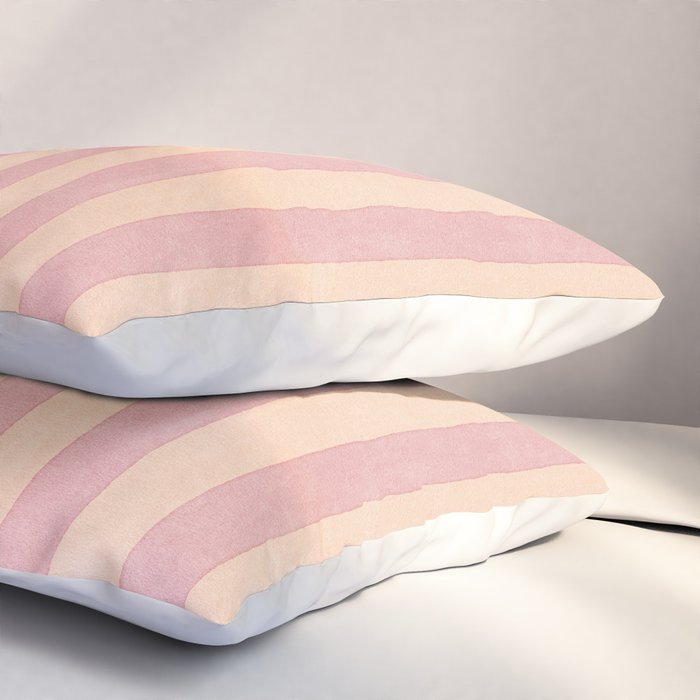 STRIPES 001 B - Macaron Pillow Sham Gallery Image 3