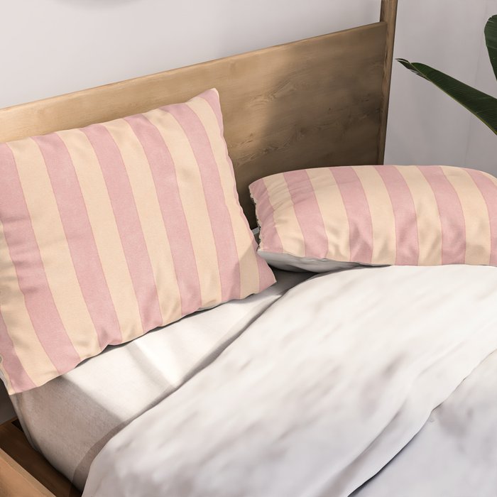STRIPES 001 B - Macaron Pillow Sham Gallery Image 2