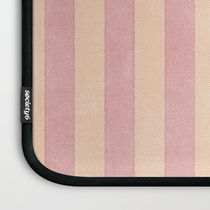 STRIPES 001 B - Macaron Laptop Sleeve Gallery Image 3