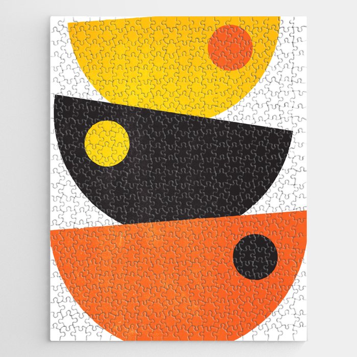 Balance 01: Bowls | Mid-Century Edition Jigsaw Puzzle Gallery Image 1