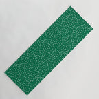 Green dotted pattern  Yoga Mat Gallery Image 1