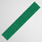 Green dotted pattern  Table Runner Gallery Image 3
