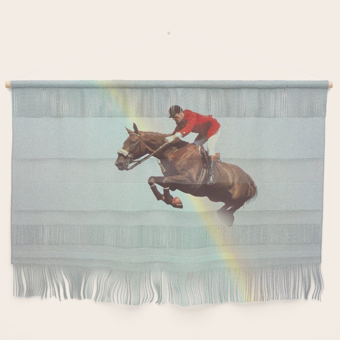 Horse over rainbow Wall Hanging Gallery Image 1