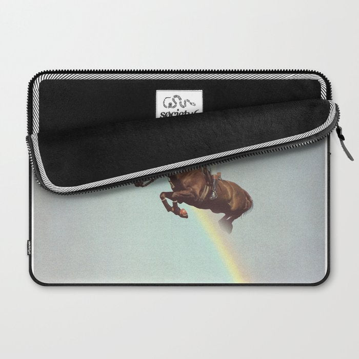 Horse over rainbow Laptop Sleeve Gallery Image 2