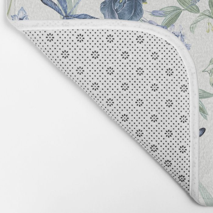 Beautiful Wildlife Garden Floral Bath Mat Gallery Image 2