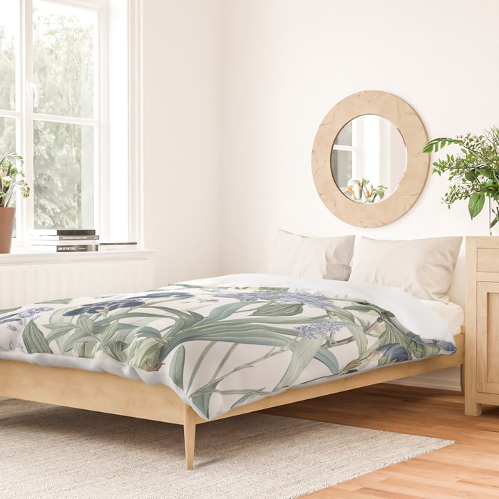 Beautiful Wildlife Garden Floral Duvet Cover Gallery Image 2