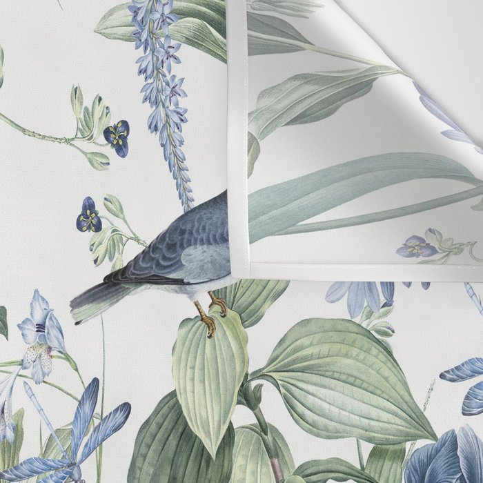 Beautiful Wildlife Garden Floral Wall Tapestry Gallery Image 3