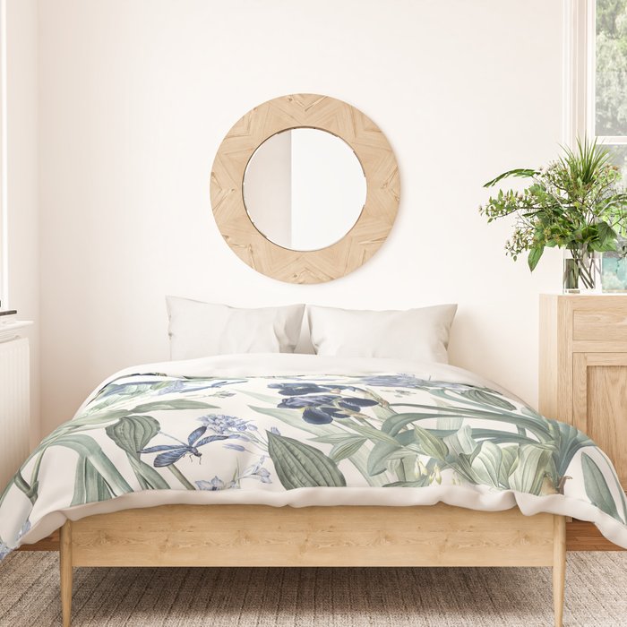 Beautiful Wildlife Garden Floral Duvet Cover Gallery Image 3