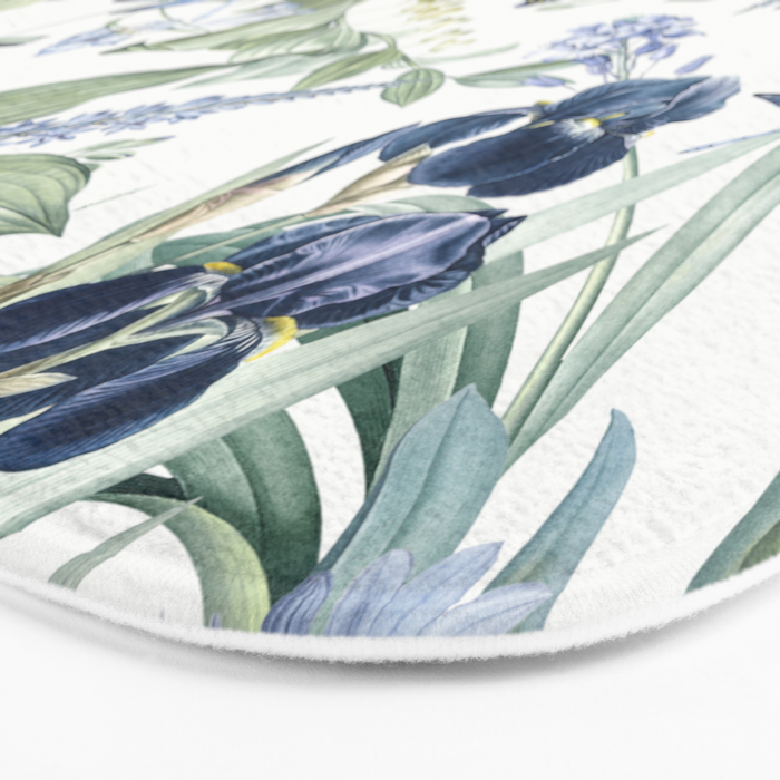 Beautiful Wildlife Garden Floral Bath Mat Gallery Image 3