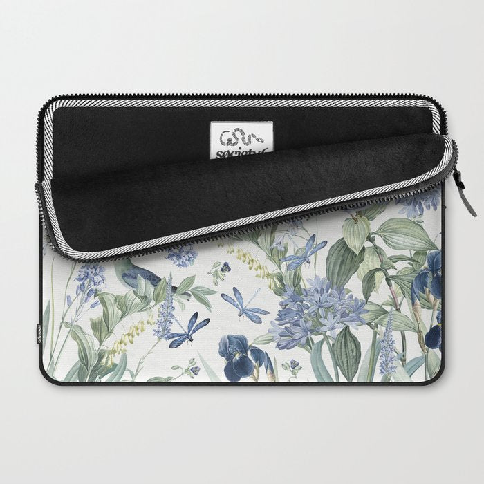 Beautiful Wildlife Garden Floral Laptop Sleeve Gallery Image 2