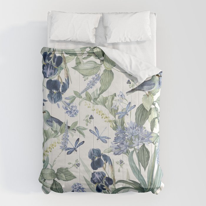 Beautiful Wildlife Garden Floral Comforter Gallery Image 1