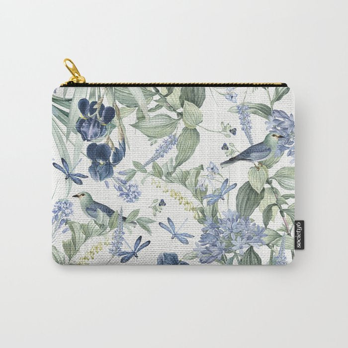 Beautiful Wildlife Garden Floral Carry All Pouch Gallery Image 1