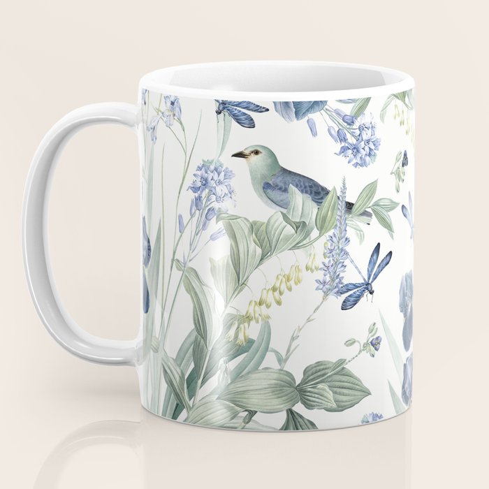 Beautiful Wildlife Garden Floral Coffee Mug Gallery Image 3