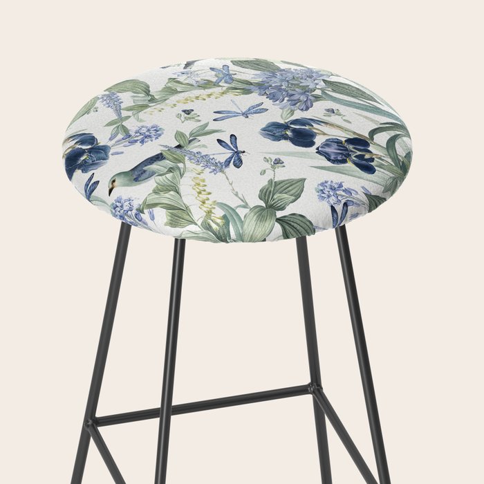 Beautiful Wildlife Garden Floral Stool Gallery Image 2