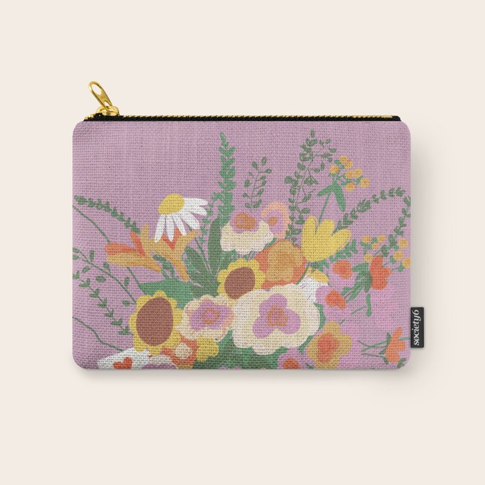 For you in violet Carry All Pouch Gallery Image 1