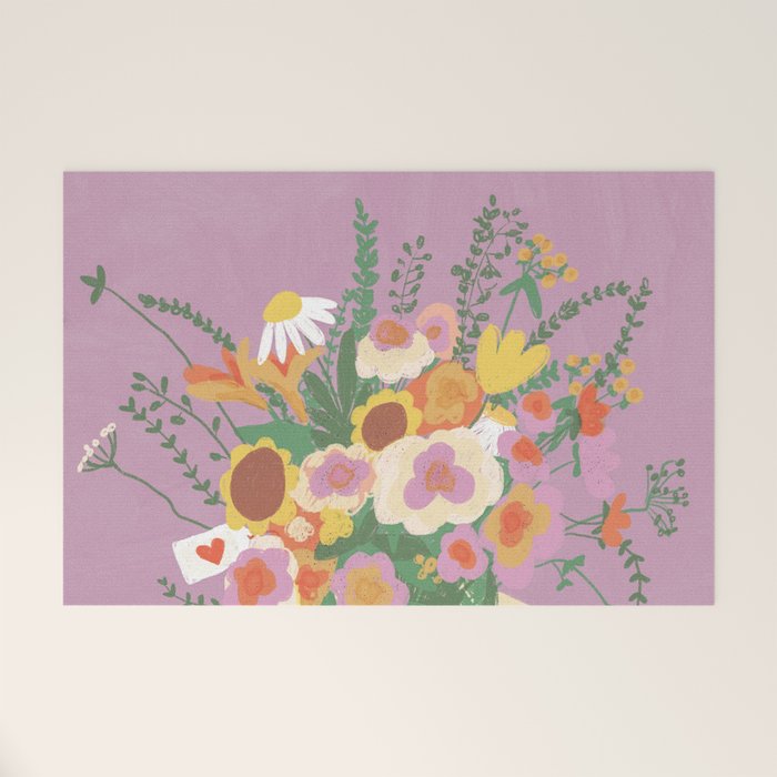 For you in violet Welcome Mat Gallery Image 1